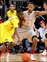 Tim Hardaway Jr. (10) and Darius Morris (4)