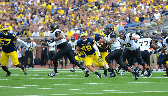 Frank Clark (57) and Desmond Morgan (48)