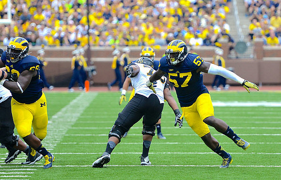 Willie Henry (69) and Frank Clark (57)