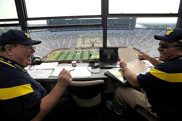 Jim Brandstatter and Dan Dierdorf
