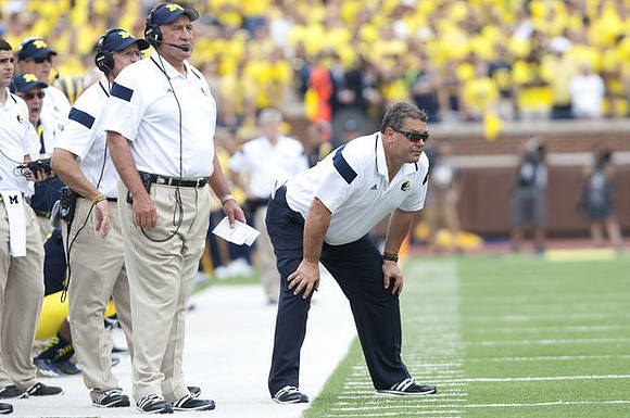 Greg Mattison and Brady Hoke