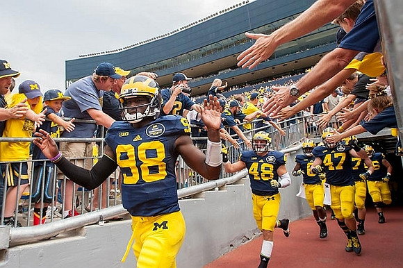 Devin Gardner (98), Desmond Morgan (48), and Jake Ryan (47)