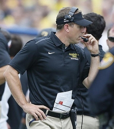 Appalachian State Head Coach Scott Satterfield