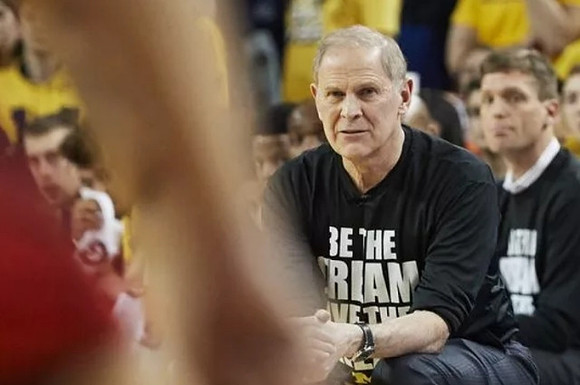 John Beilein and Luke Yaklich