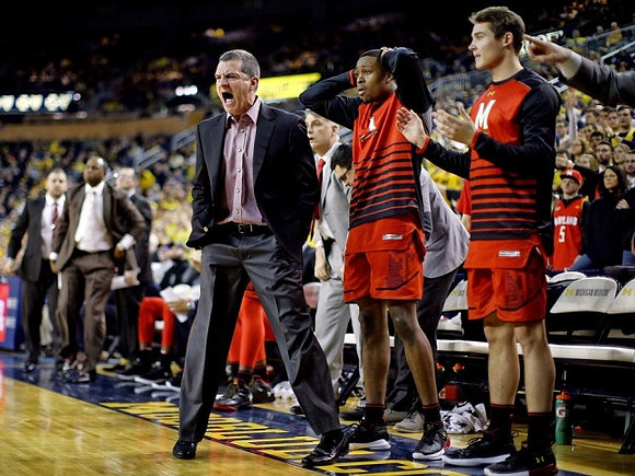 Maryland Head Coach Mark Turgeon