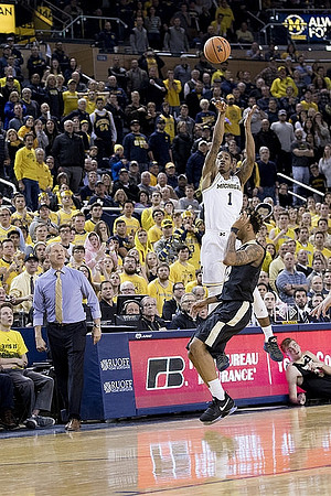 John Beilein and Charles Matthews (1)