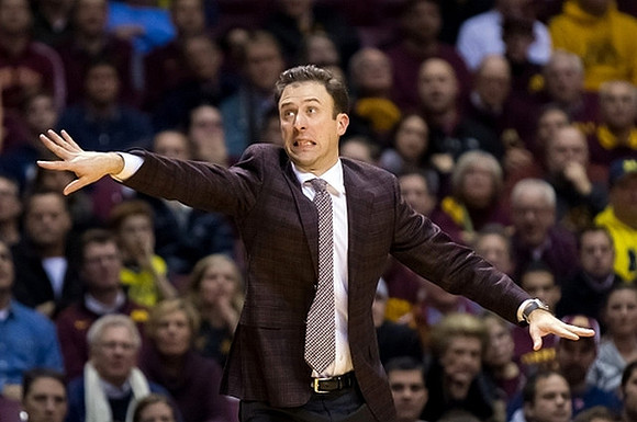 Minnesota Head Coach Richard Pitino