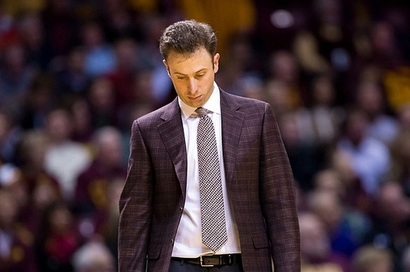 Minnesota Head Coach Richard Pitino