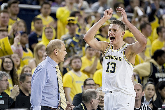 John Beilein and Moritz Wagner (13)