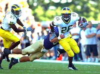 Julius Curry (26) and Calvin Bell (27)