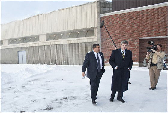 Brady Hoke and David Brandon