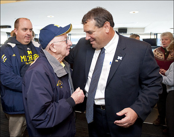Al Glick and Brady Hoke