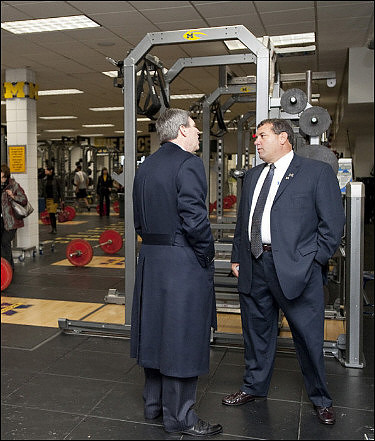 Brady Hoke and David Brandon