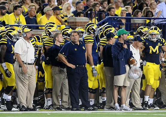 Greg Mattison and Brady Hoke