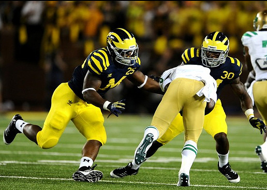 Kenny Demens (25) and Thomas Gordon (30)