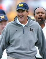 Lloyd Carr and Erik Campbell