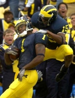 Braylon Edwards (1) and Steve Breaston (15)