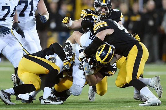 Ben Bredeson (74), Ben Braden (71), and Jake Butt (88)