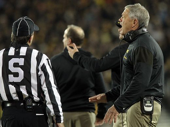 Iowa Head Coach Kirk Ferentz