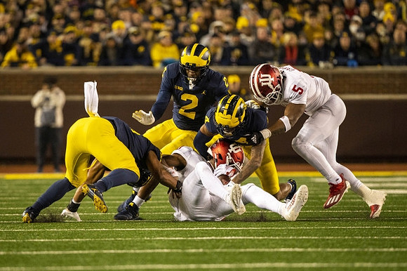 Junior Colson (25), Brad Hawkins (2), and Vincent Gray (4)