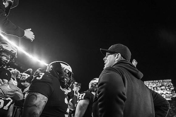 Jim Harbaugh and Michigan Team