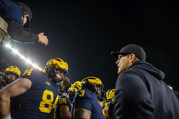 Jim Harbaugh and Michigan Team