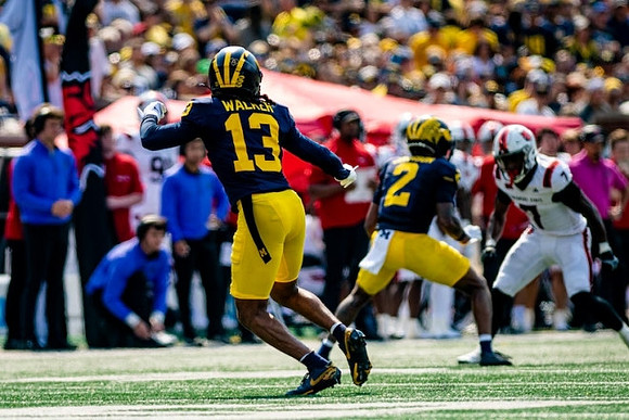 Wesley Walker (13) and Will Johnson (2)