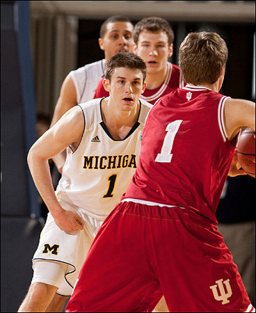 Jordan Morgan (52) and Stu Douglass (1)
