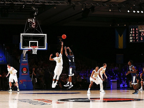 Ricky Doyle (32), Muhammad-Ali Abdur-Rahkman (12), Zak Irvin (21), and Duncan Robinson (22)