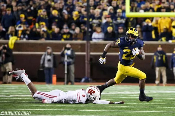Karan Higdon (22)