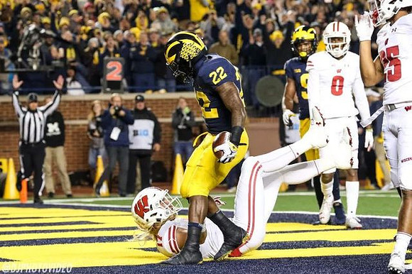 Karan Higdon (22)