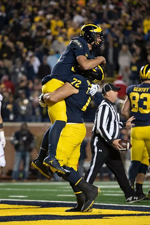 Dylan McCaffrey (10), Stephen Spanellis (72), and Zach Gentry (83)