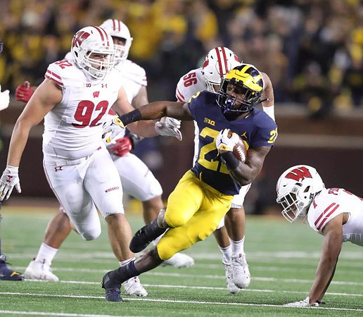 Karan Higdon (22)