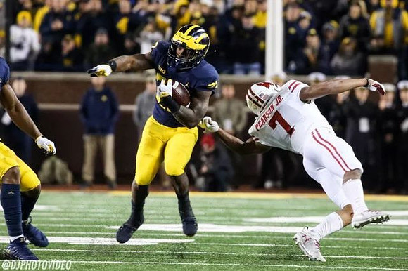 Karan Higdon (22)