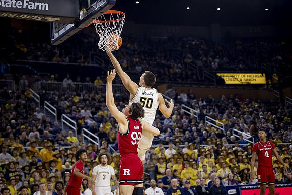 Tre Donaldson (3) and Vladislav Goldin (50)