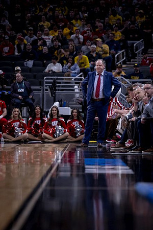 Wisconsin Head Coach Greg Gard