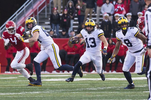 Sean McKeon (84), Tru Wilson (13), and Ronnie Bell (8)