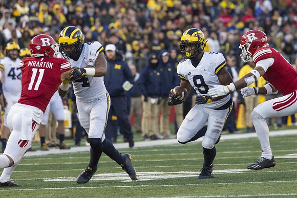 Nico Collins (4) and Donovan Peoples-Jones (9)