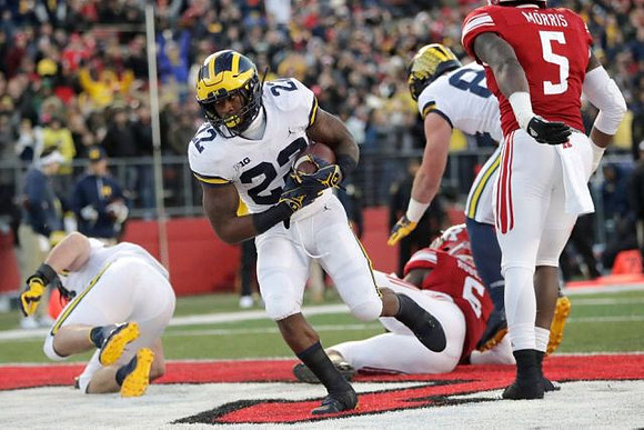 Karan Higdon (22)