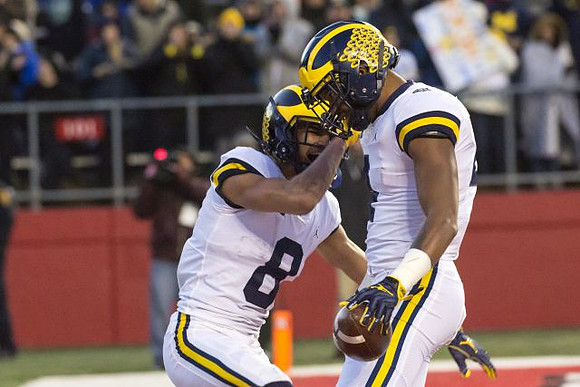 Ronnie Bell (8) and Nico Collins (4)