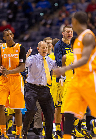 John Beilein and Mitch McGary (4)