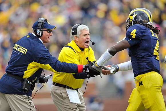 Rich Rodriguez, Greg Robinson, and Brandon Smith (4)