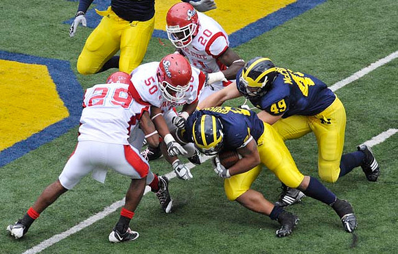 Kevin Grady (24) and John McColgan (49)
