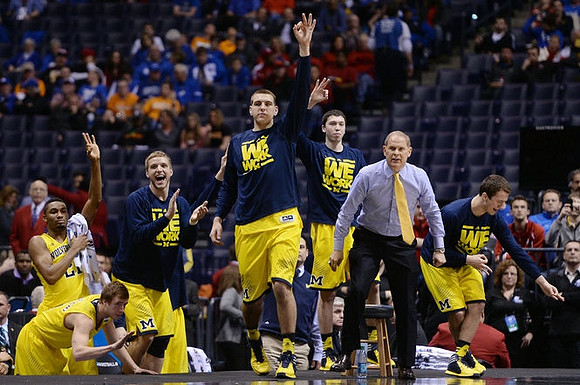 Michigan Team and John Beilein