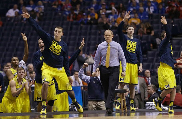 Michigan Team and John Beilein