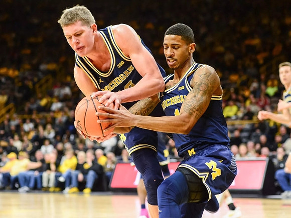 Moritz Wagner (13) and Charles Matthews (1)