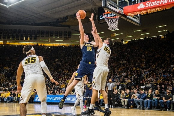 Jon Teske (15) and Muhammad-Ali Abdur-Rahkman (12)