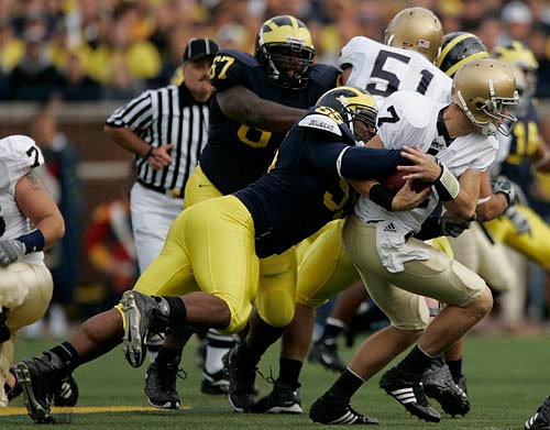 Brandon Graham and Terrance Taylor