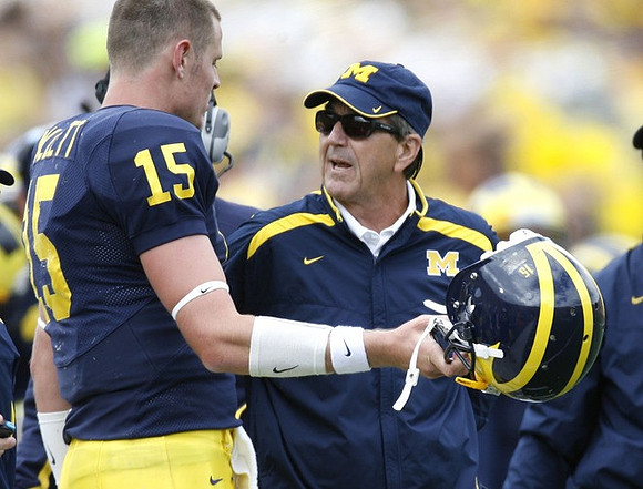 Ryan Mallett and Lloyd Carr