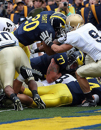 Michael Hart, Jake Long, and Mark Moundros